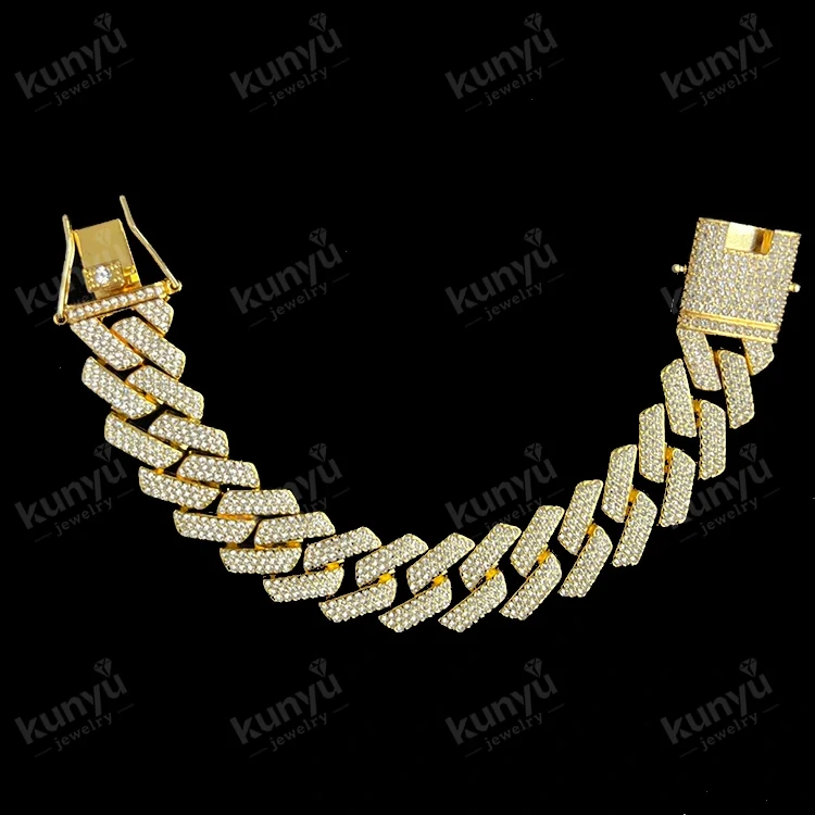 Хип-хоп гривна Cuban Link Хип-хоп гривна Cuban Link